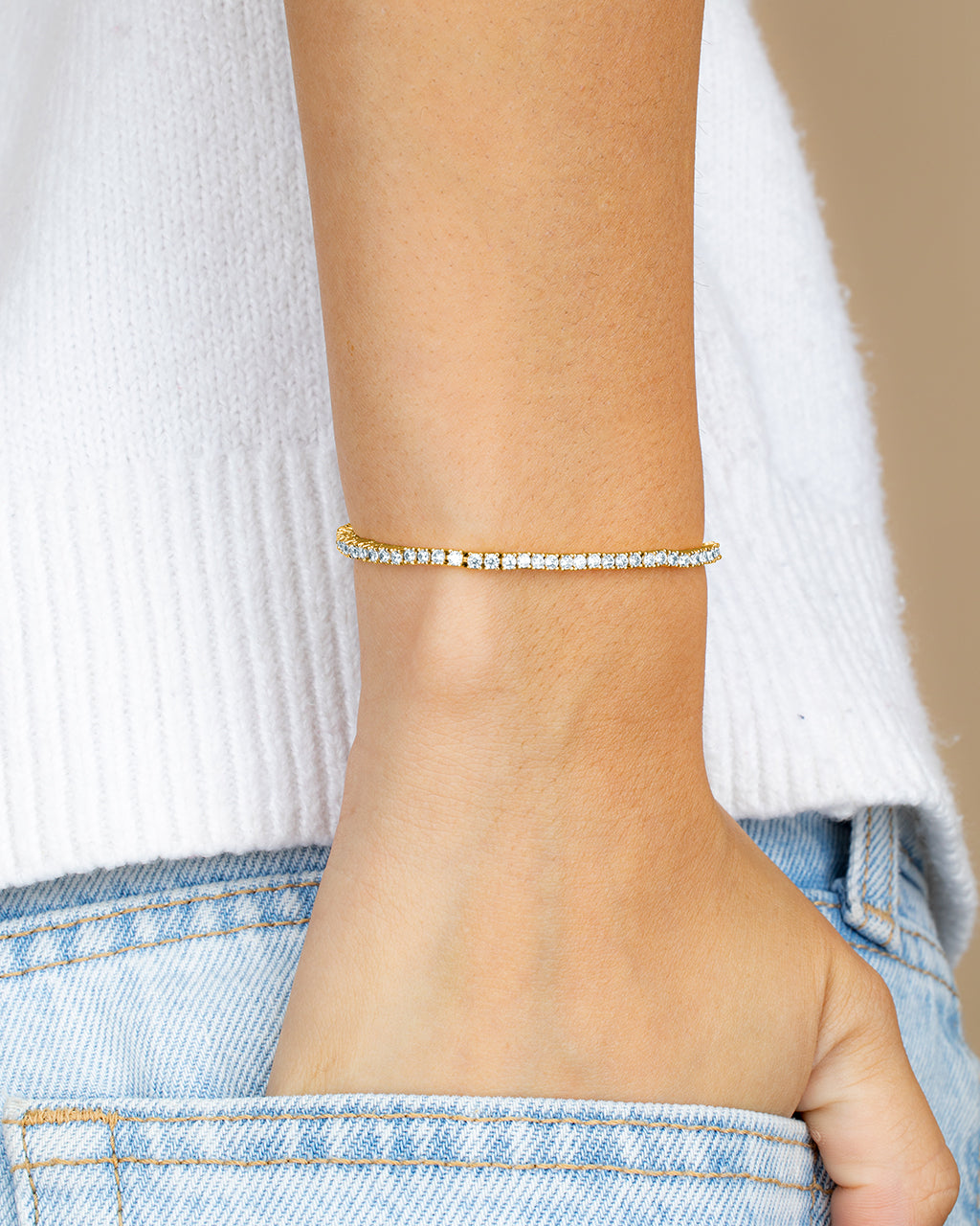 Mirabell CZ Tennis Bracelet