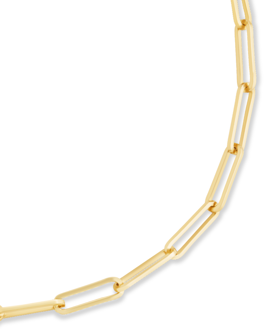 Sterling Silver Paperclip Chain Bracelet