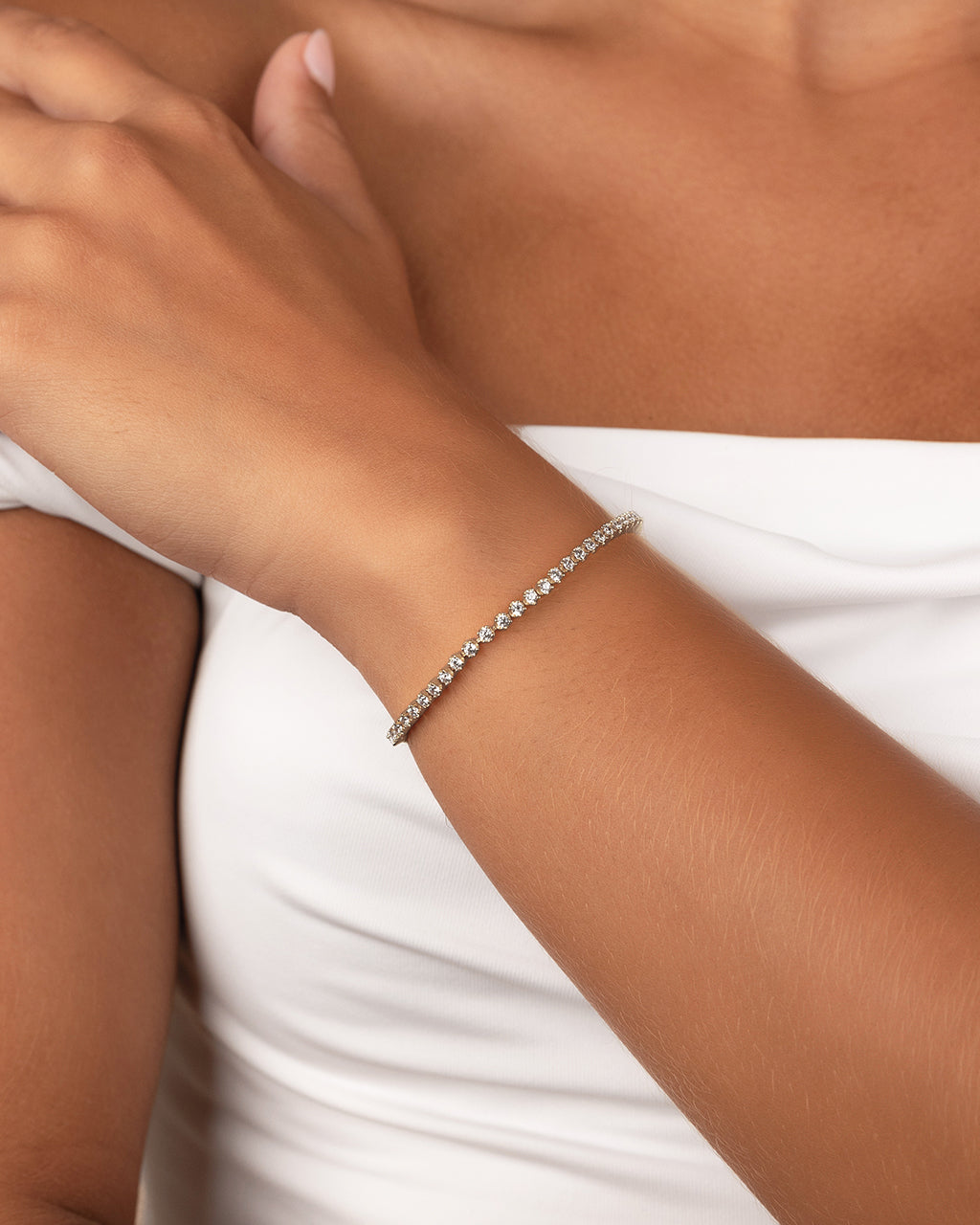 Lavinia Brilliant Cut CZ Bracelet