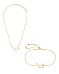 'When Stars Align' Constellation Necklace and Bracelet Set