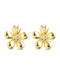 Jocelyn CZ Micro Flower Stud Earrings