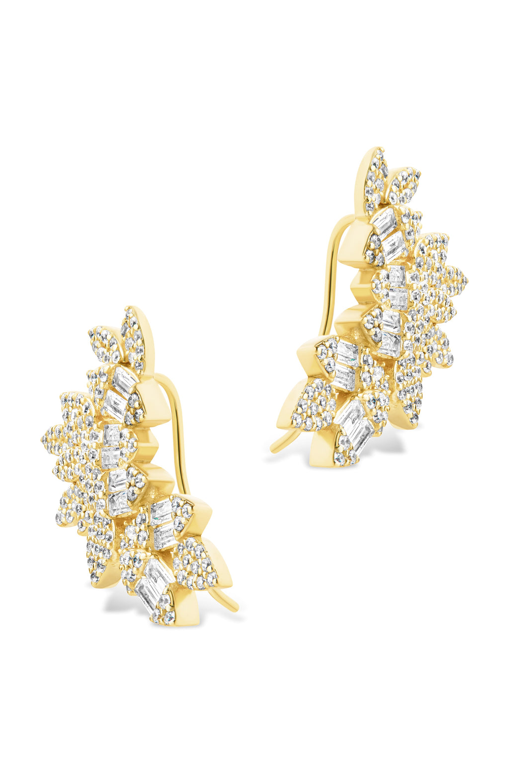 Jensen CZ Drop Earrings