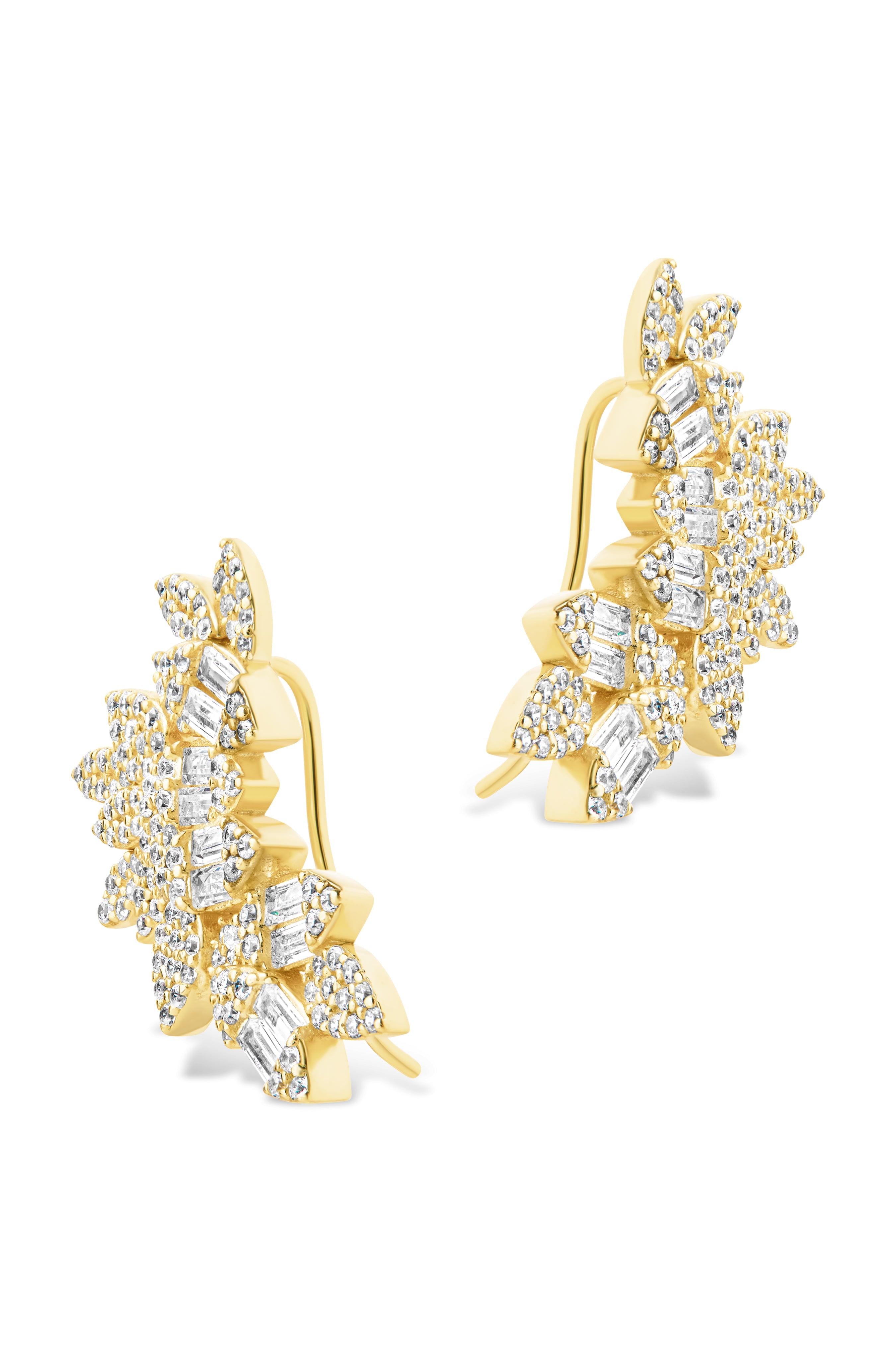 Jensen CZ Drop Earrings