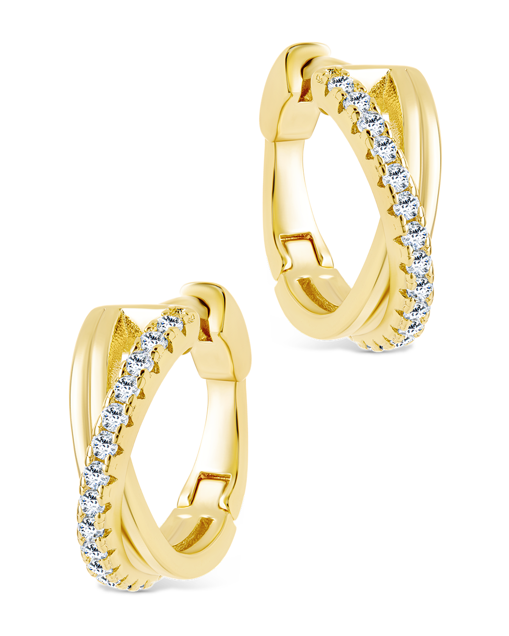 Juliana CZ Hoop Earrings