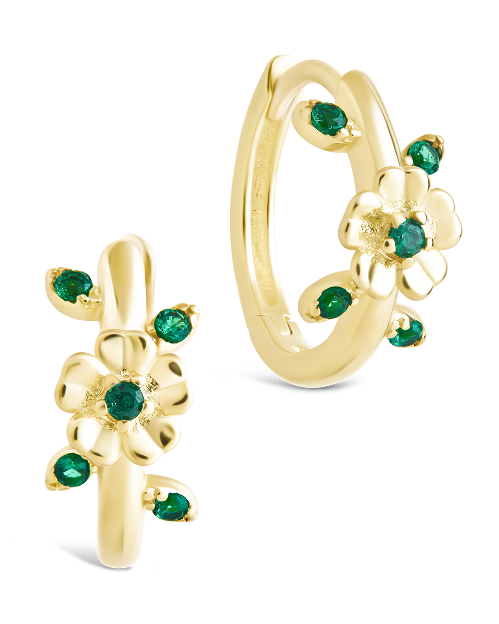 Sterling Silver Cambrie Micro Hoops