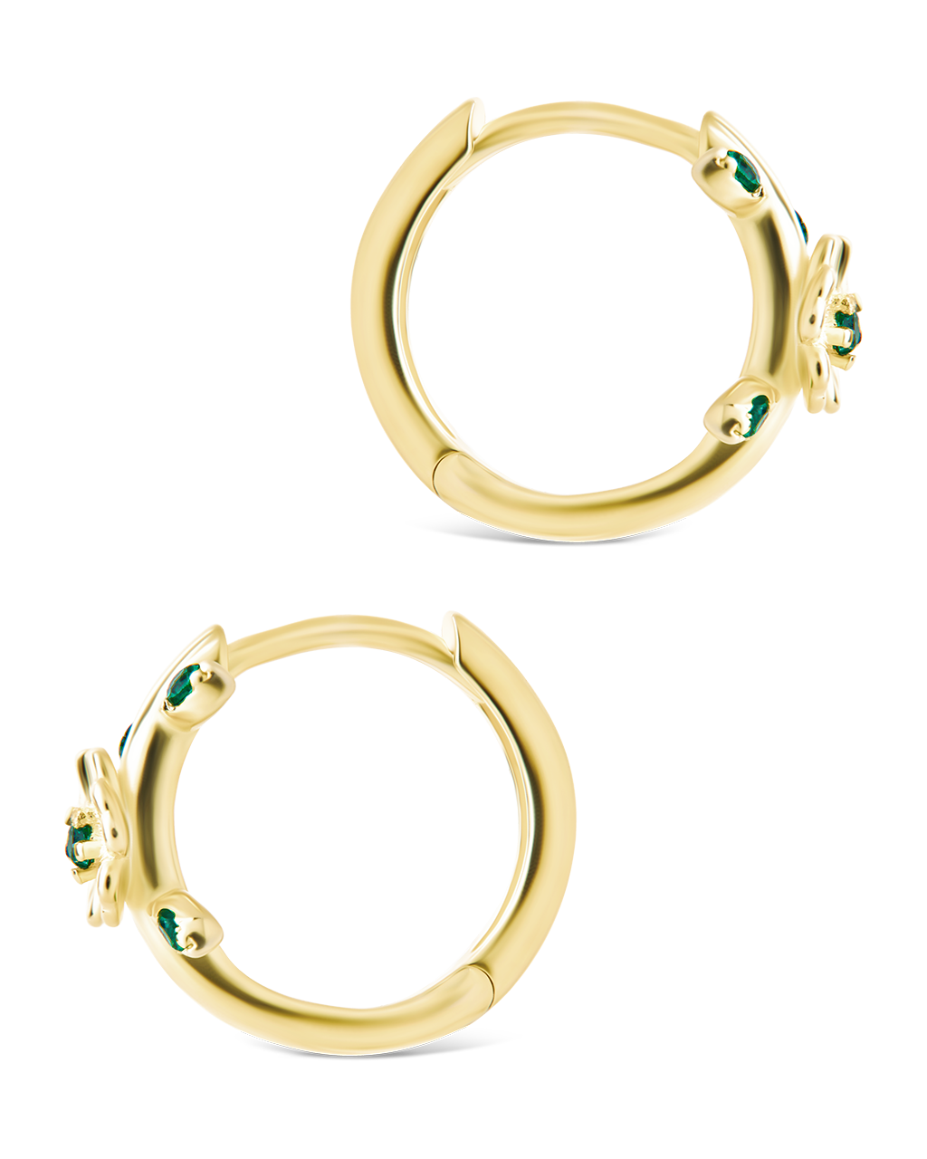Sterling Silver Cambrie Micro Hoops