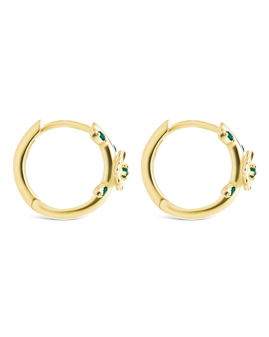 Sterling Silver Cambrie Micro Hoops