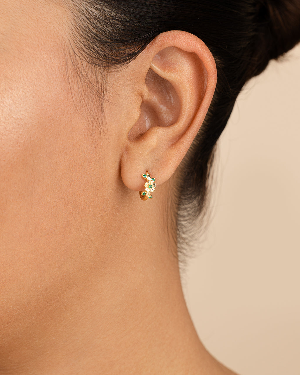 Sterling Silver Cambrie Micro Hoops