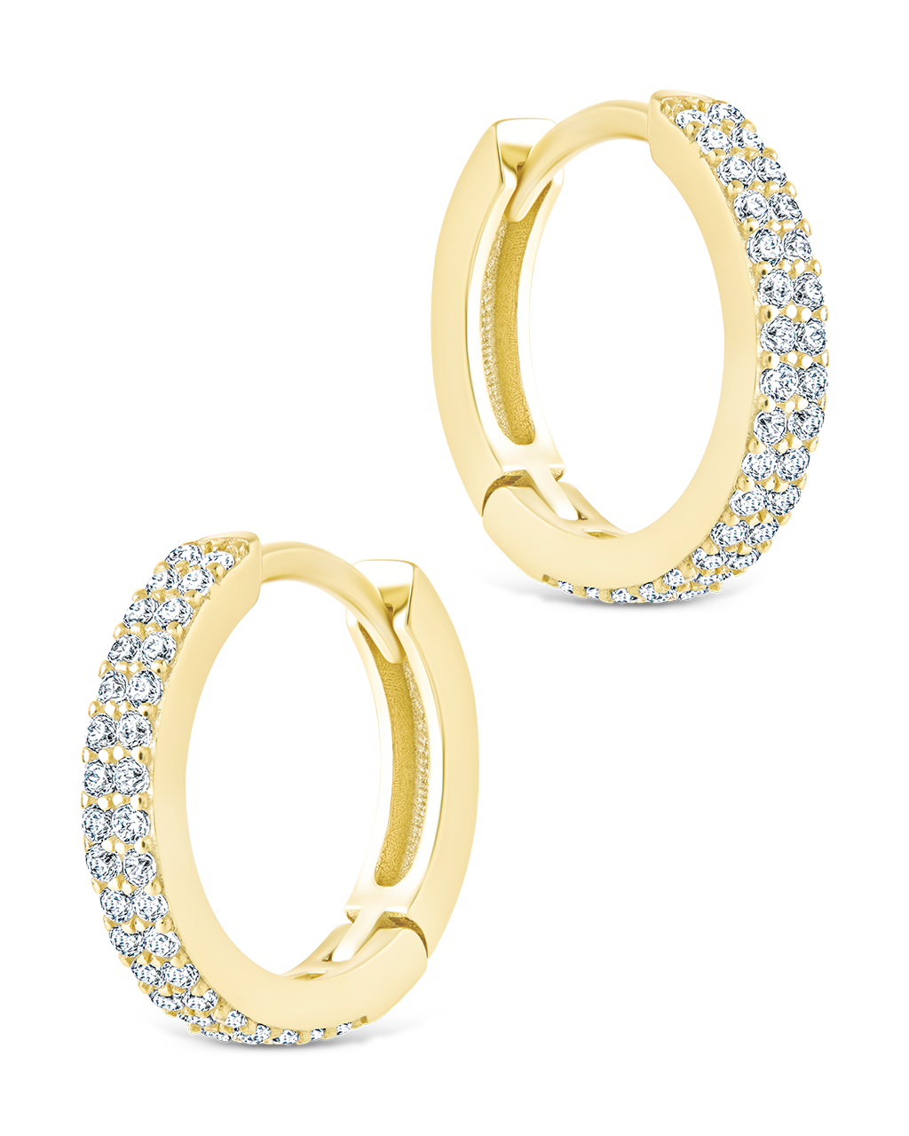 Sterling Silver Emerson Micro Hoops