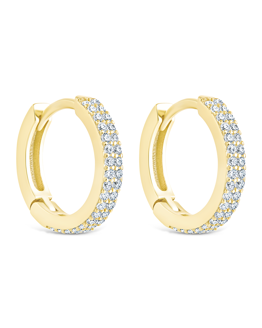 Sterling Silver Emerson Micro Hoops