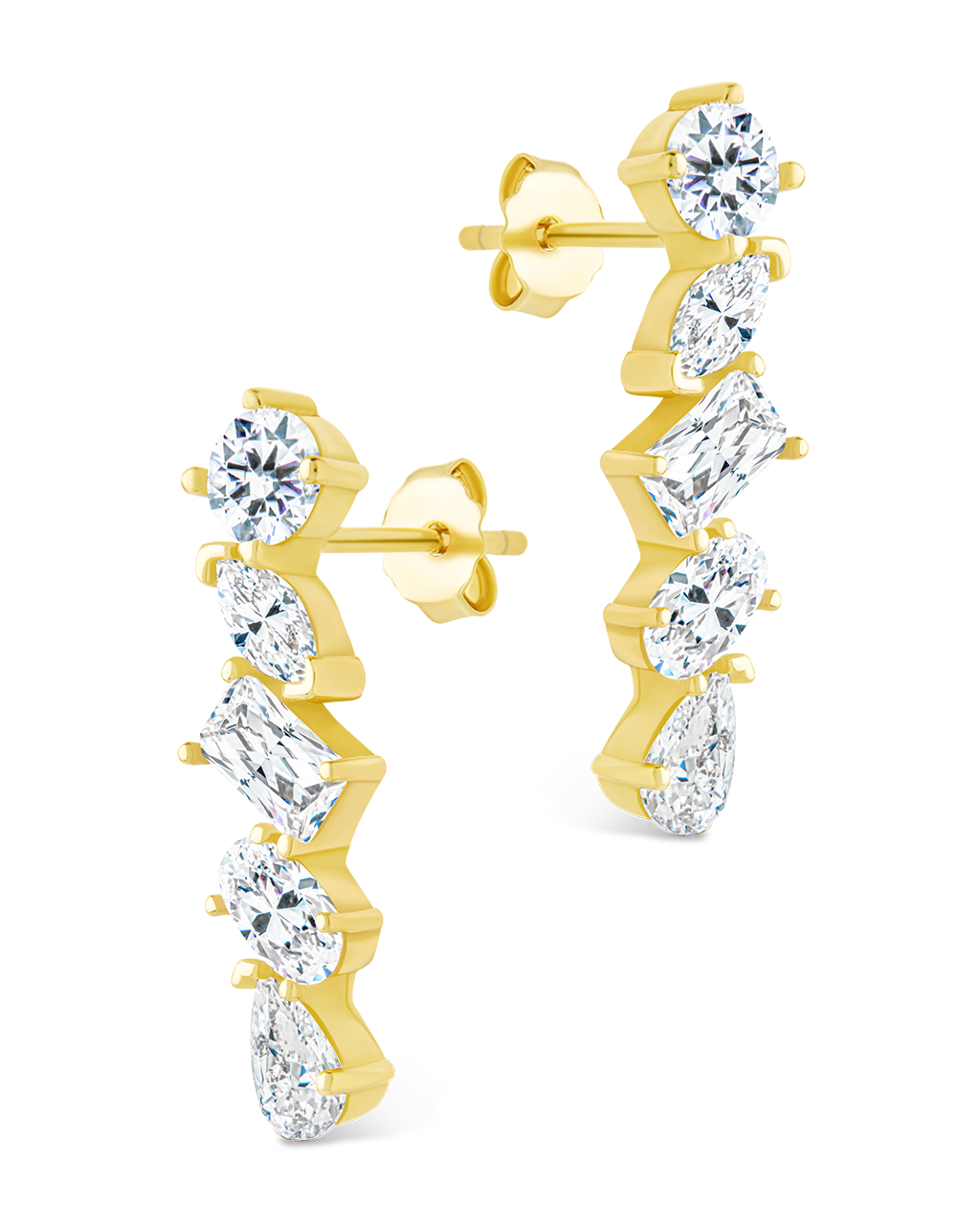 Sterling Silver Blythlyn CZ Studs