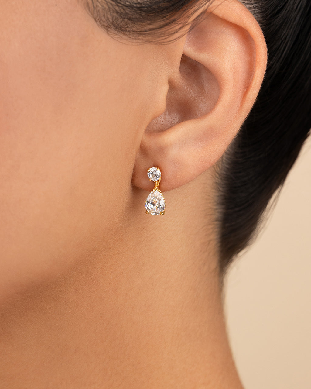 Sterling Silver Imogen CZ Studs