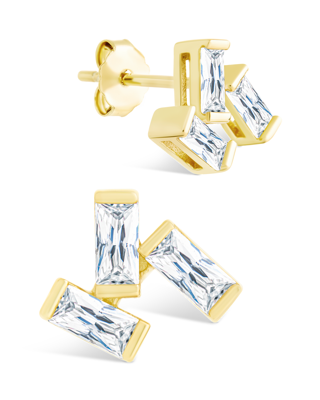 Sterling Silver Macy CZ Studs