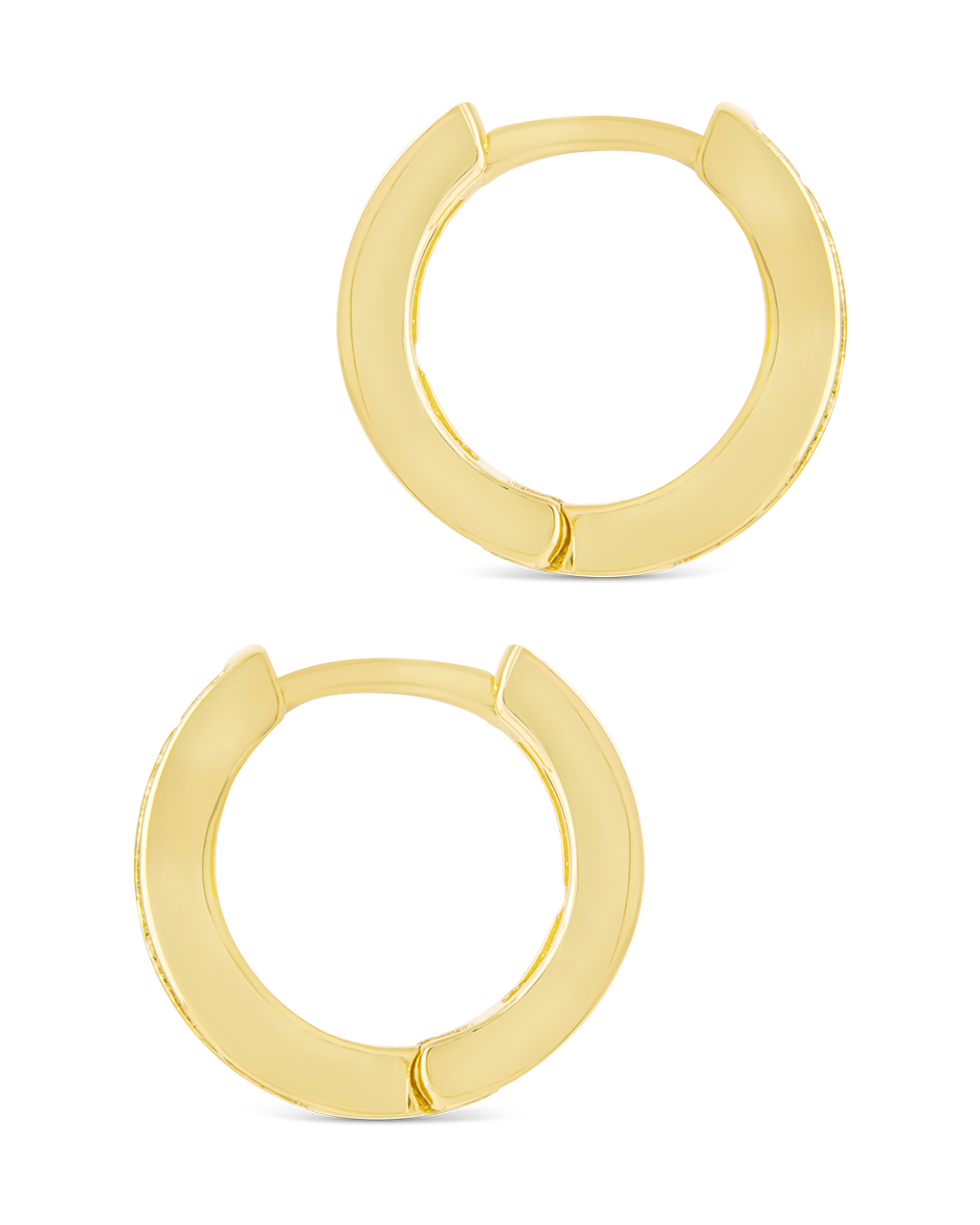 Anwen Emerald Cut CZ Hoops