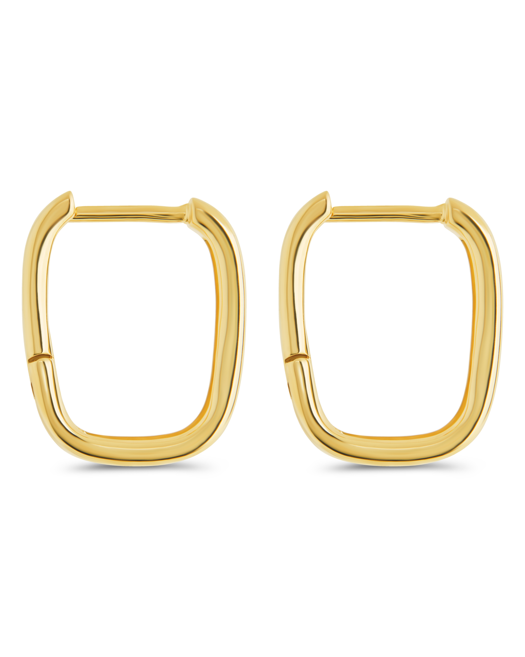 Annika Polished Micro Hoop Earrings