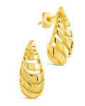 Carla Coiled Stud Earrings