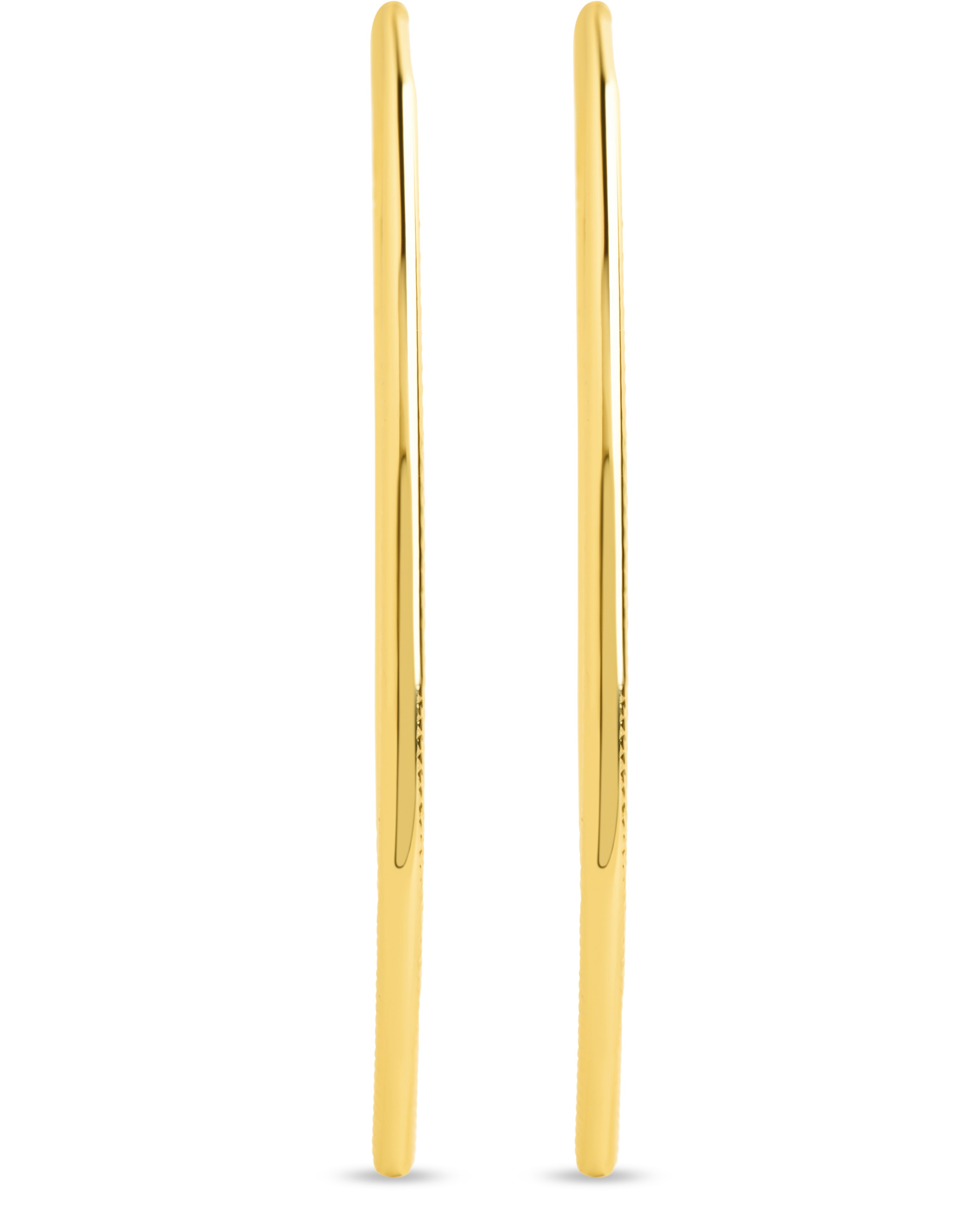 Delicate Threader Hoop Earrings