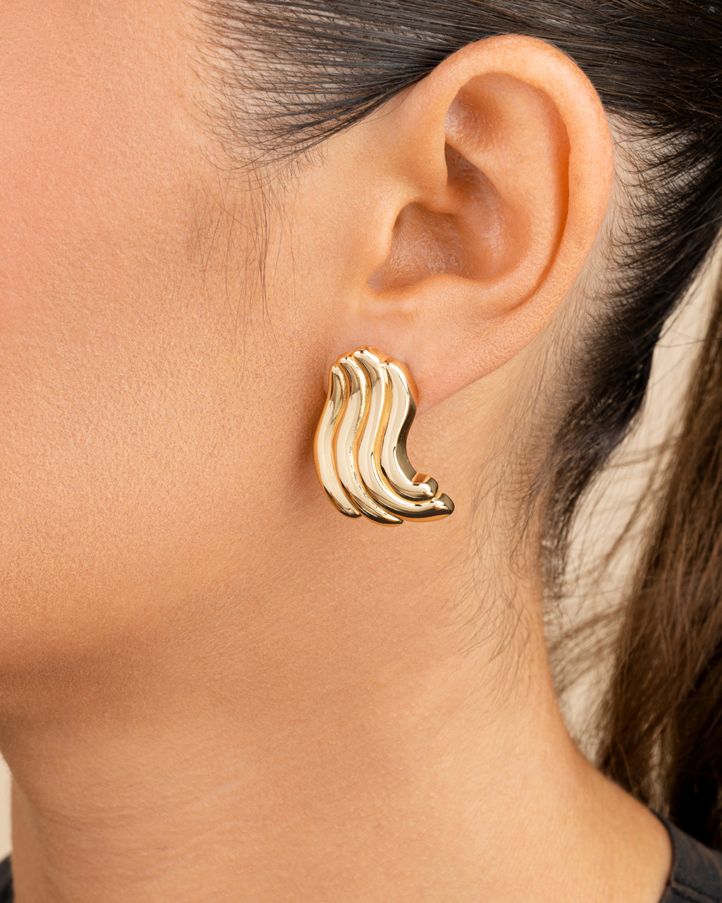 Sylvie Ripple Statement Studs