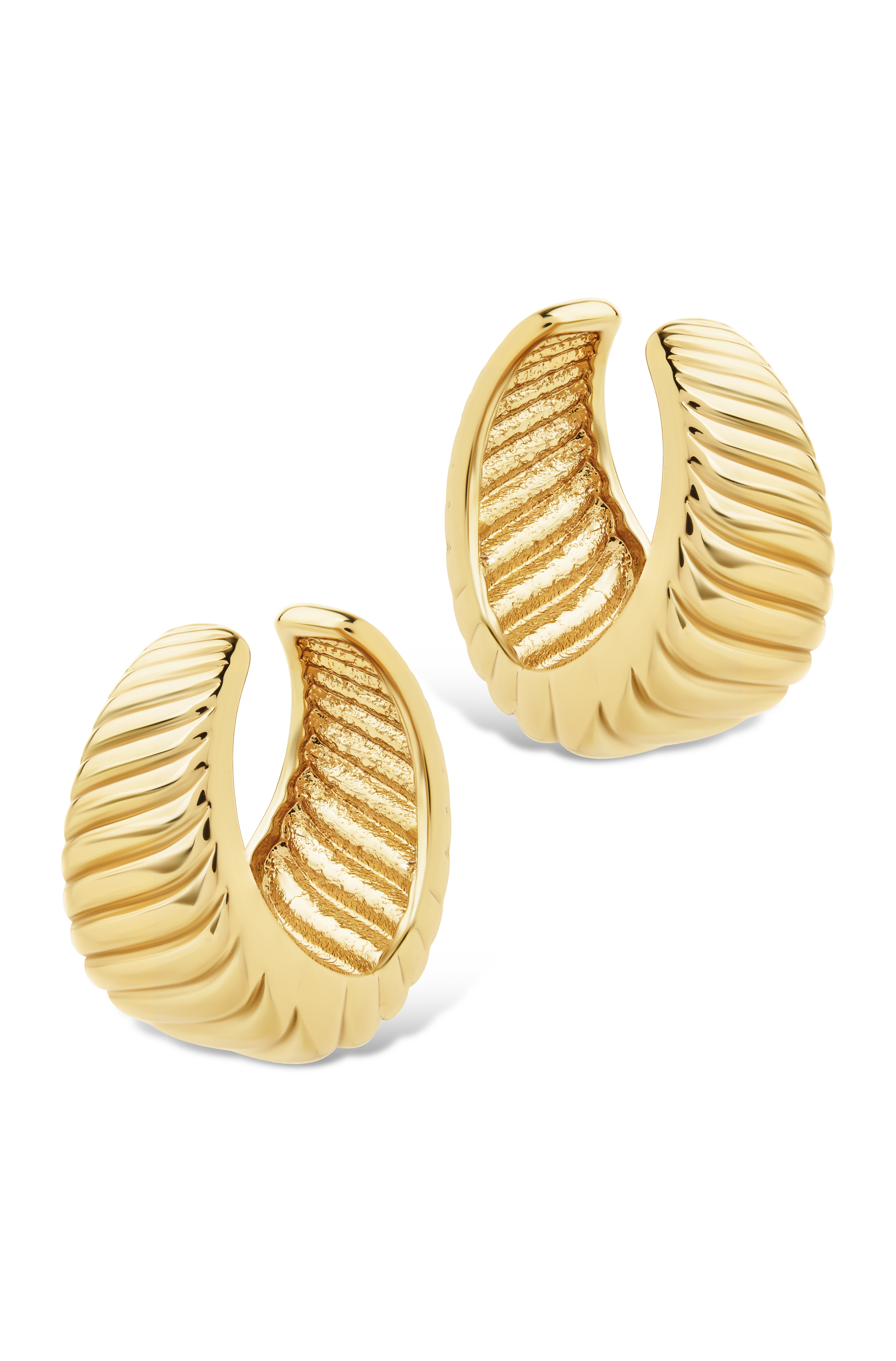Beth Twisted Croissant Ear Cuff