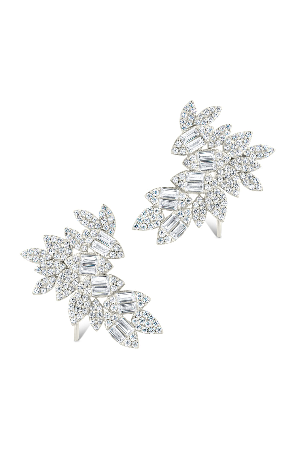 Jensen CZ Drop Earrings