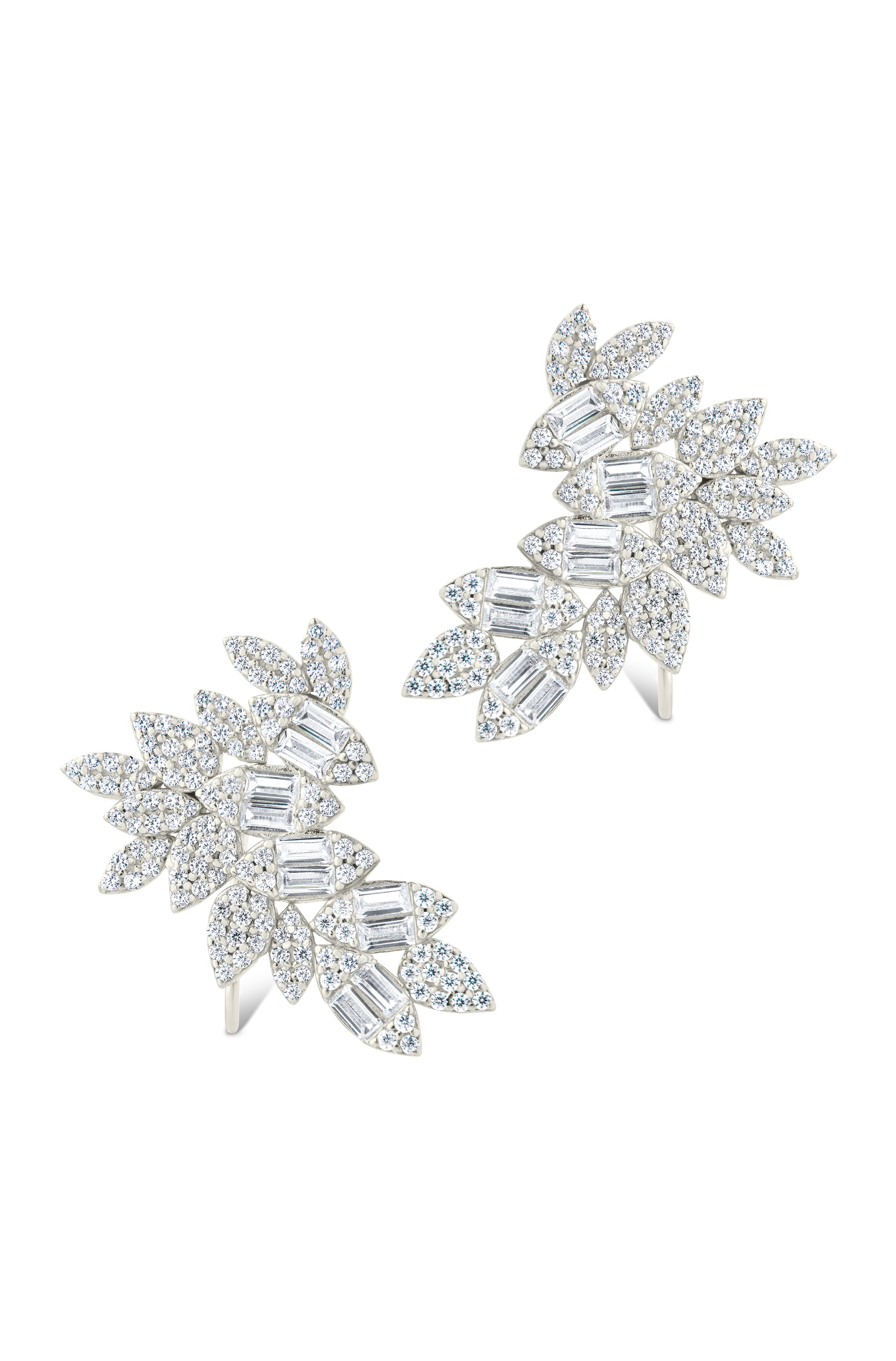 Jensen CZ Drop Earrings