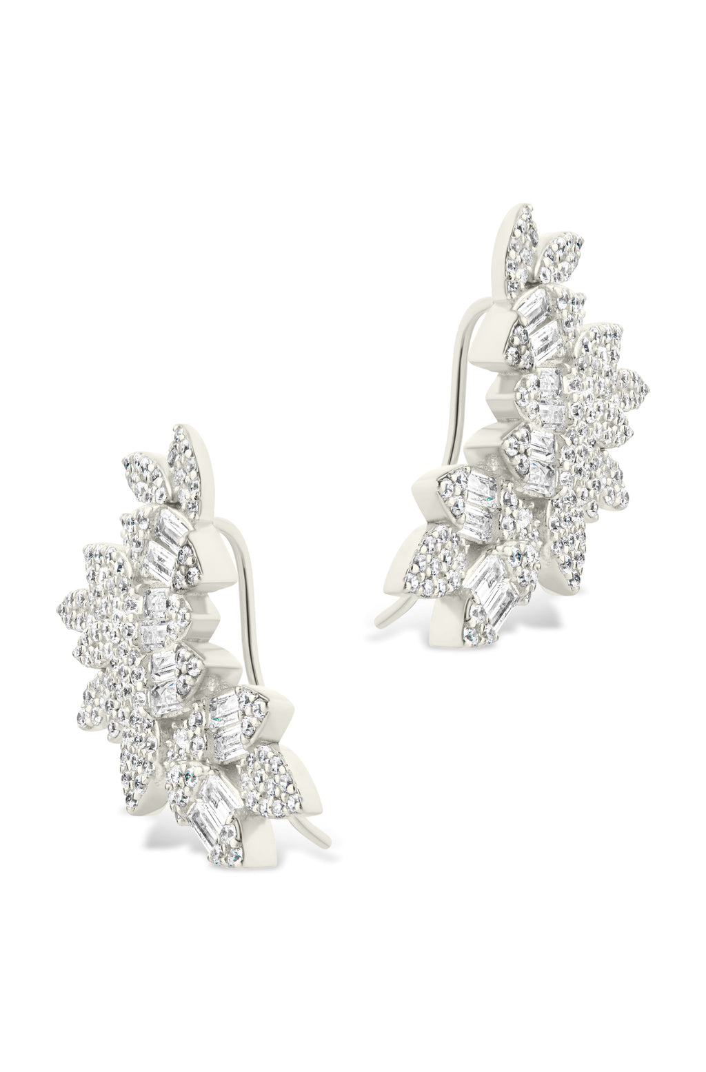 Jensen CZ Drop Earrings