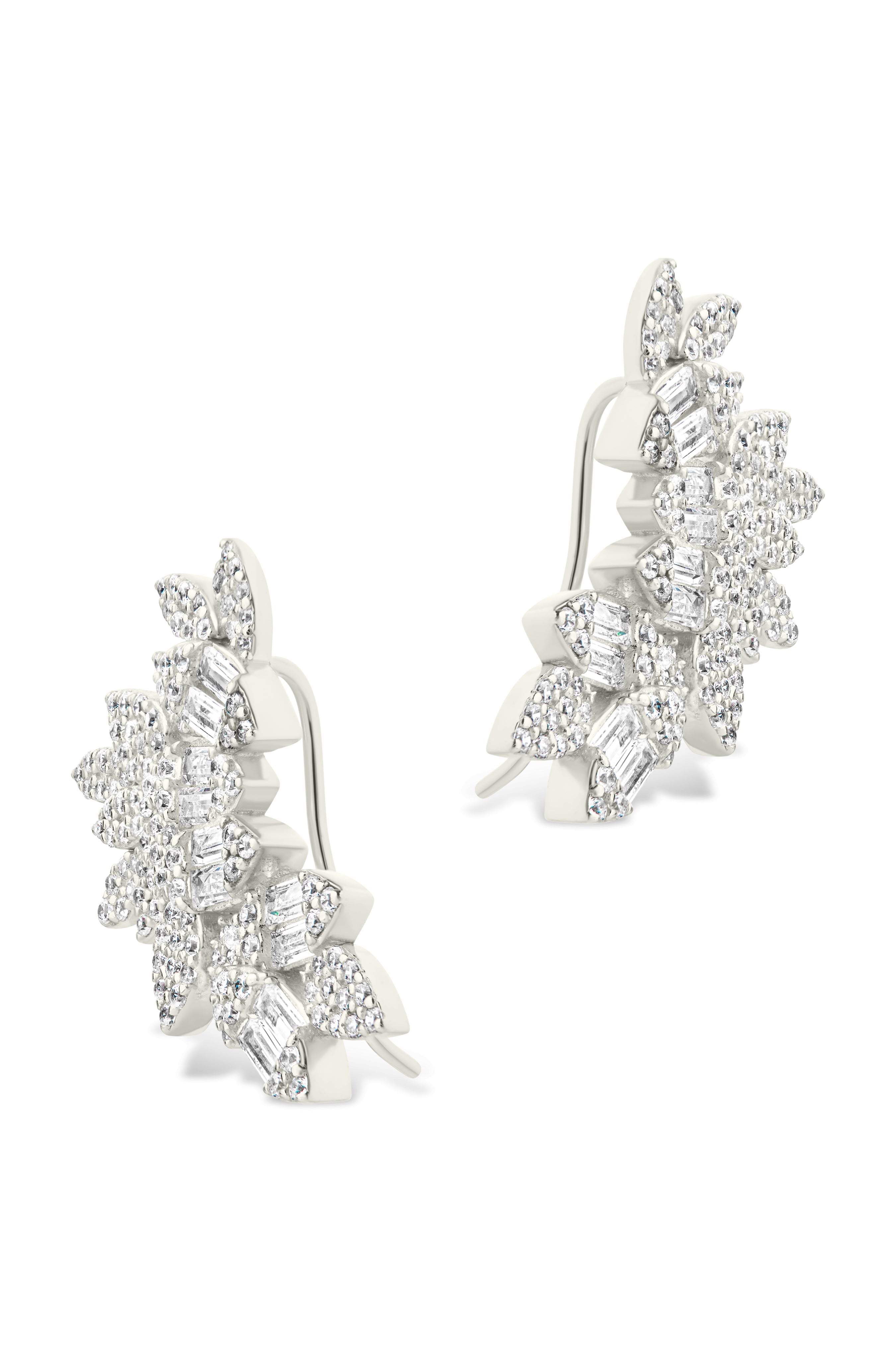 Jensen CZ Drop Earrings