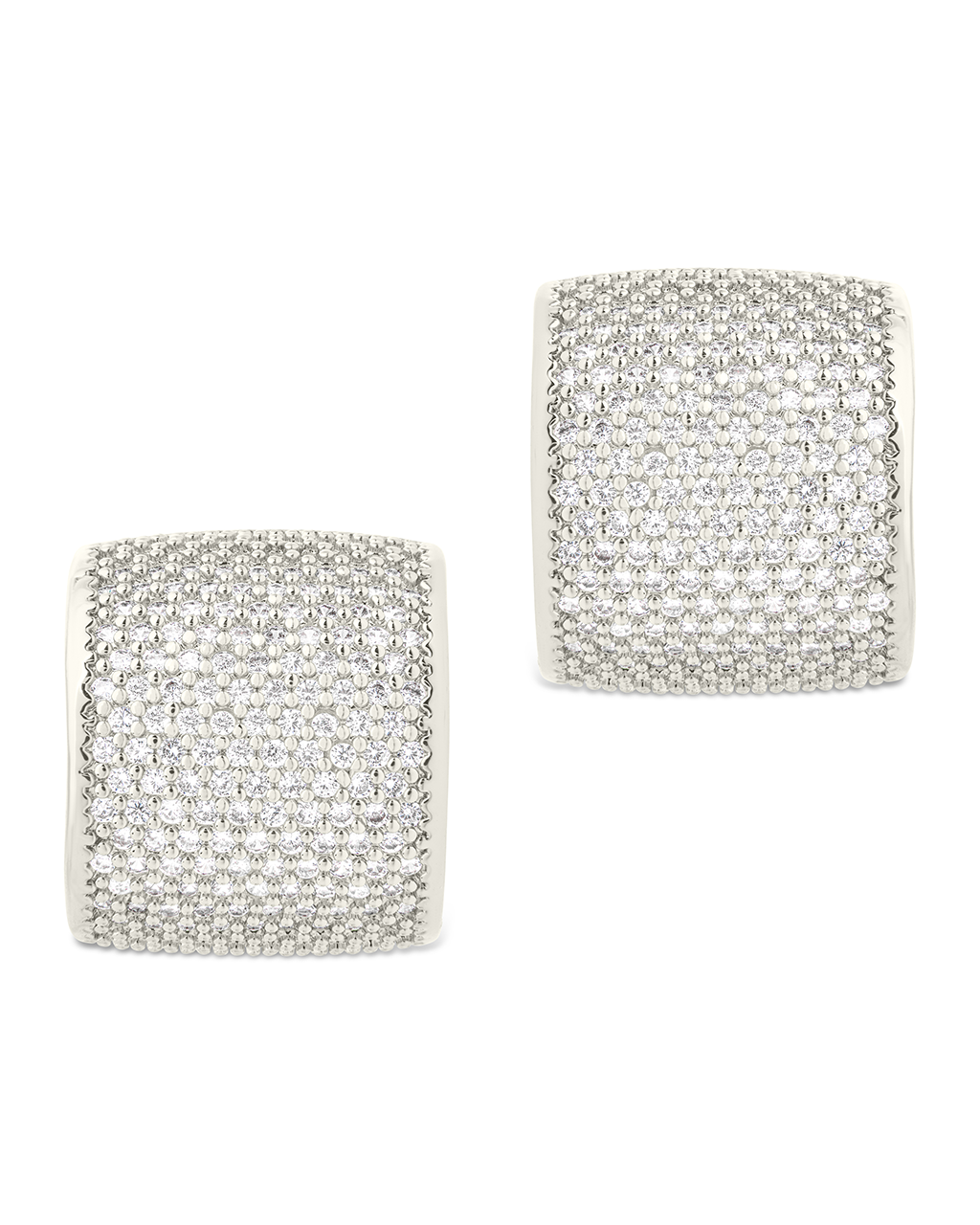 Simone CZ Stud Earrings