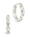 Sterling Silver Blakelyn Micro Hoops