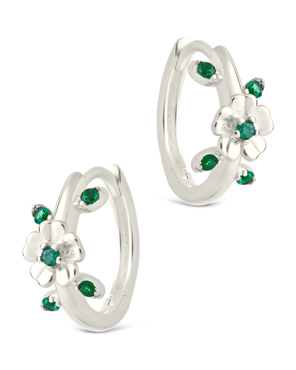 Sterling Silver Cambrie Micro Hoops