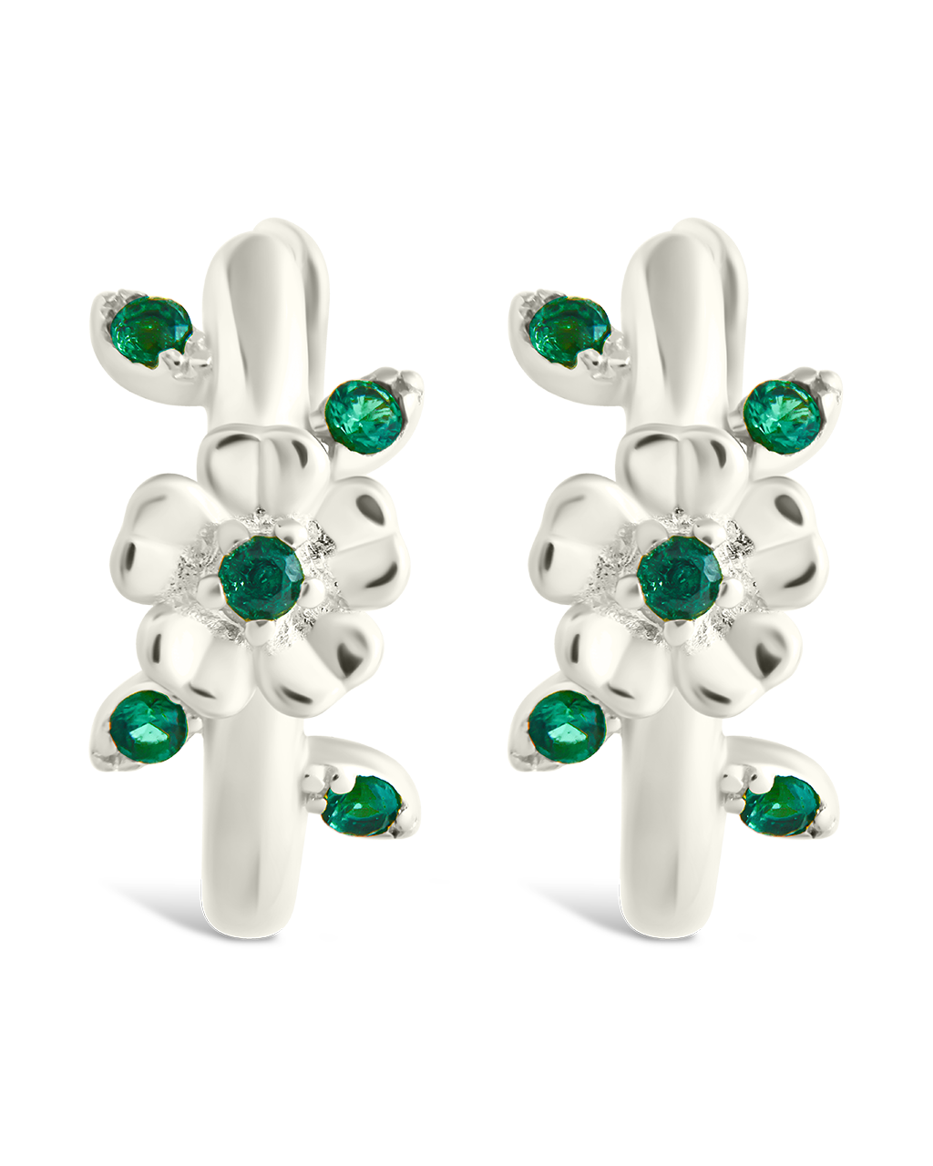 Sterling Silver Cambrie Micro Hoops