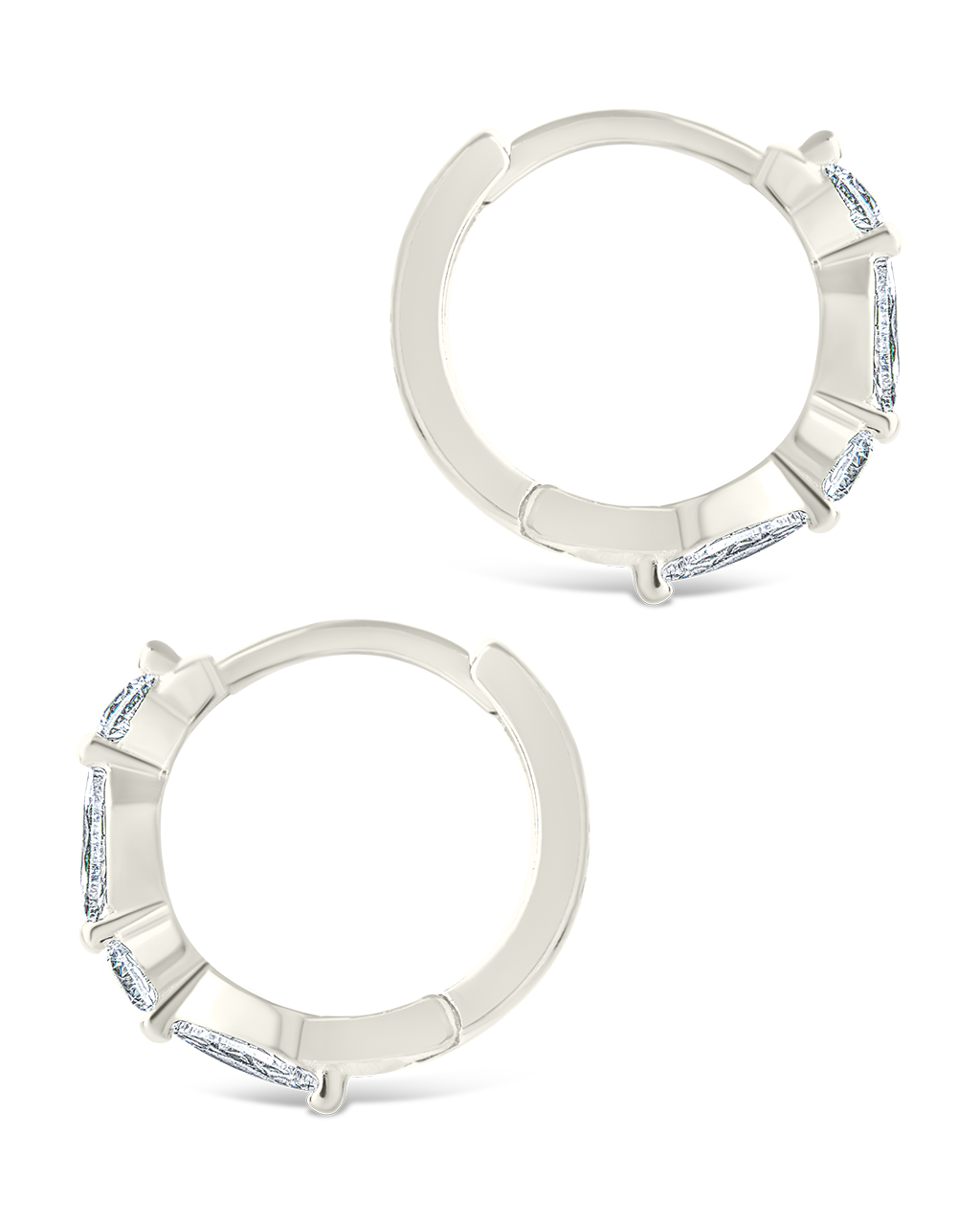 Sterling Silver Kensington Micro Hoops