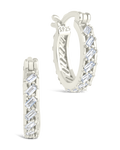 Sterling Silver Norabelle Micro Hoops