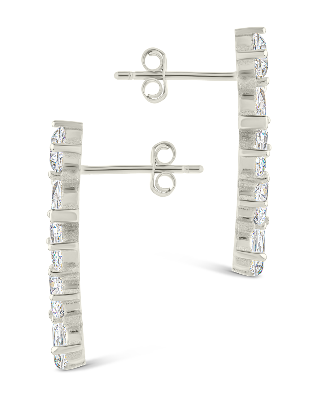 Sterling Silver Blythlyn CZ Studs