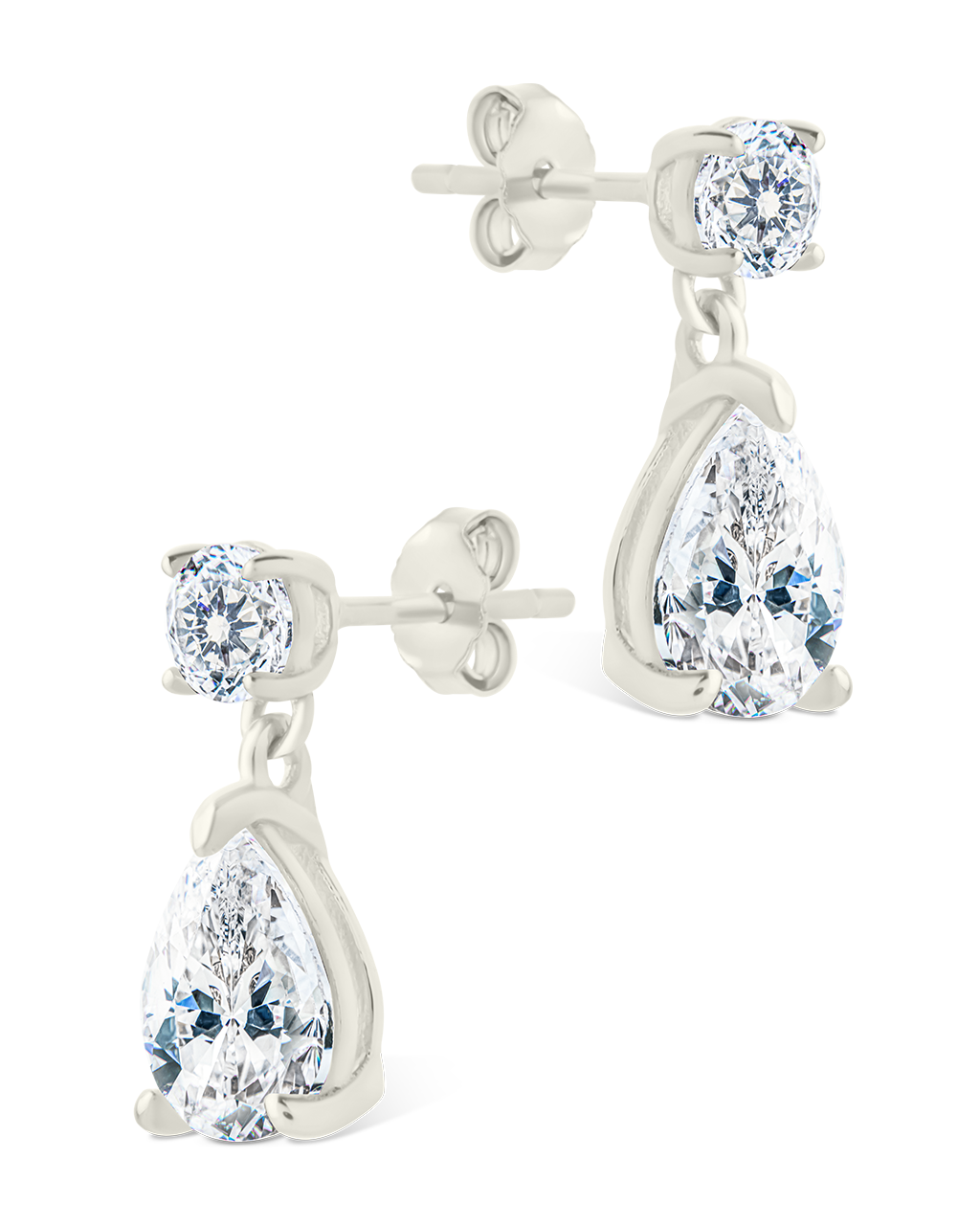Sterling Silver Imogen CZ Studs