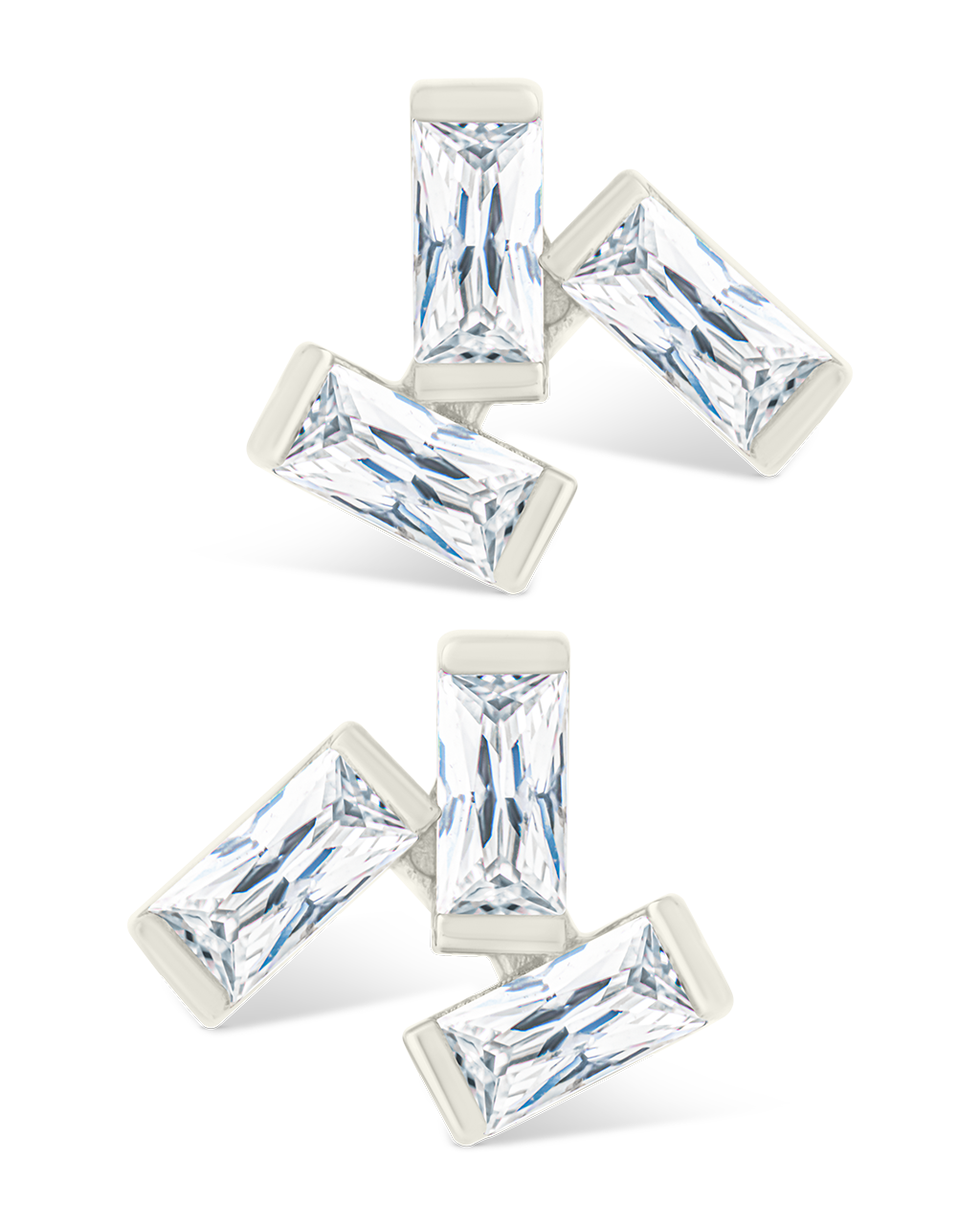 Sterling Silver Macy CZ Studs