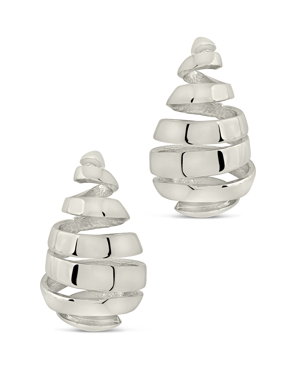 Margot Ribbed Stud Earrings