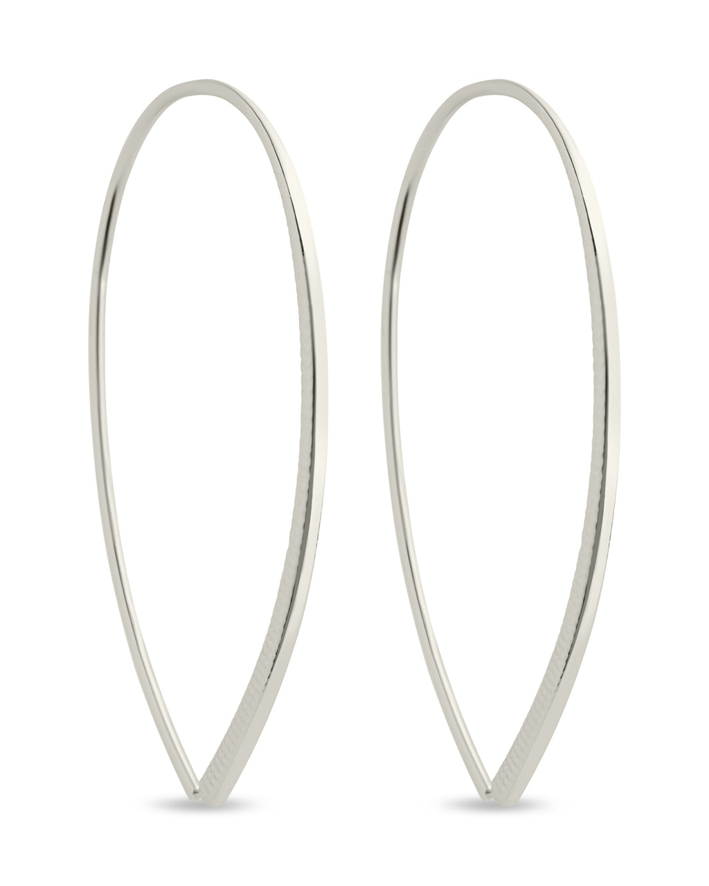 Delicate Threader Hoop Earrings