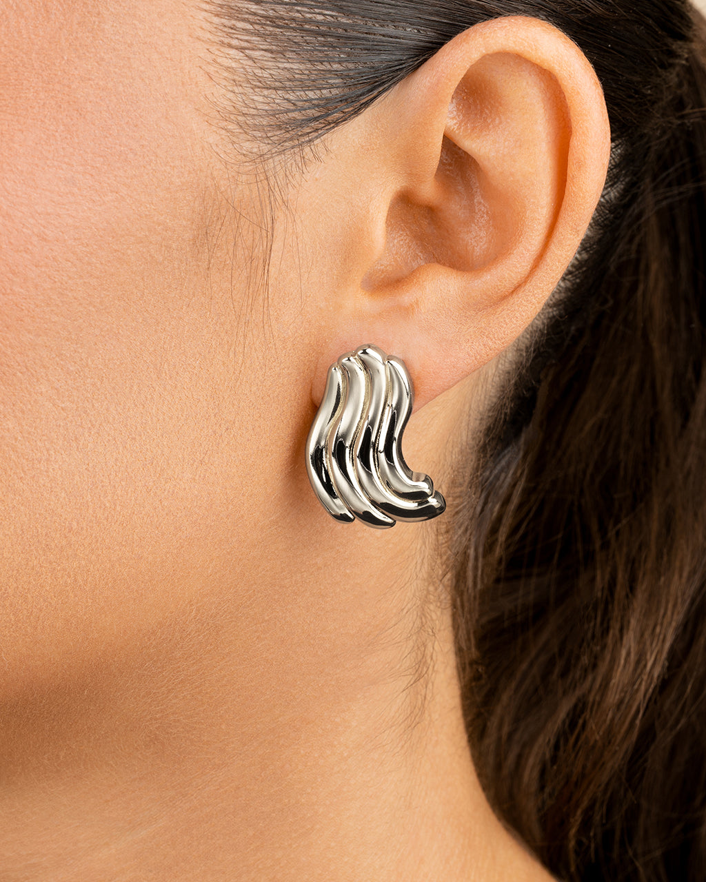 Sylvie Ripple Statement Studs