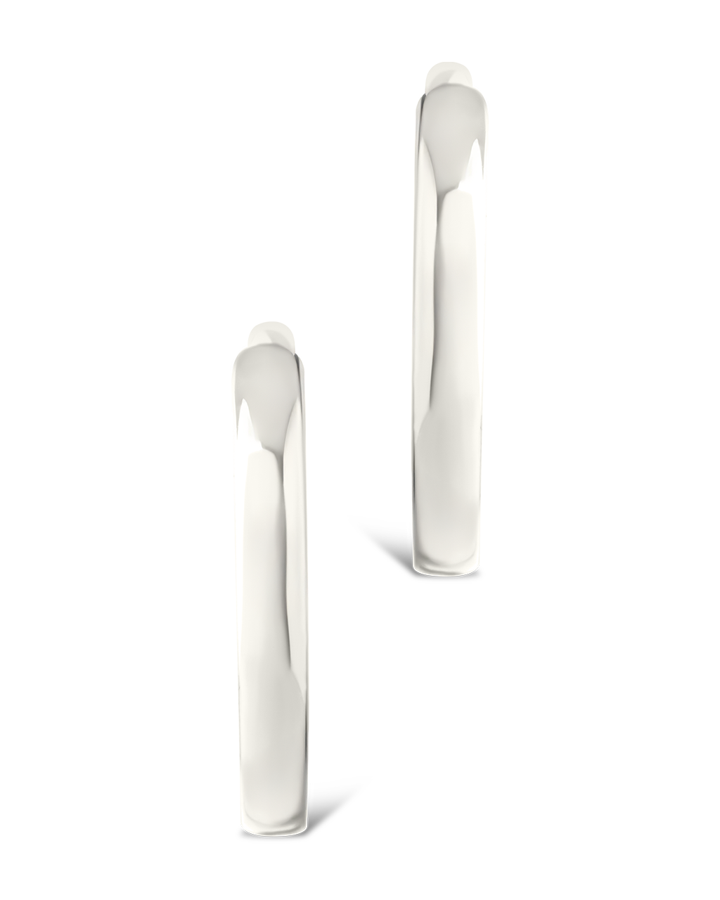 Sterling Silver Tinsley Micro Hoops