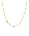 Rumor Stationed CZ Necklace