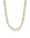 Brette Adjustable CZ Tennis Necklace