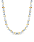Blanche Adjustable CZ Tennis Necklace