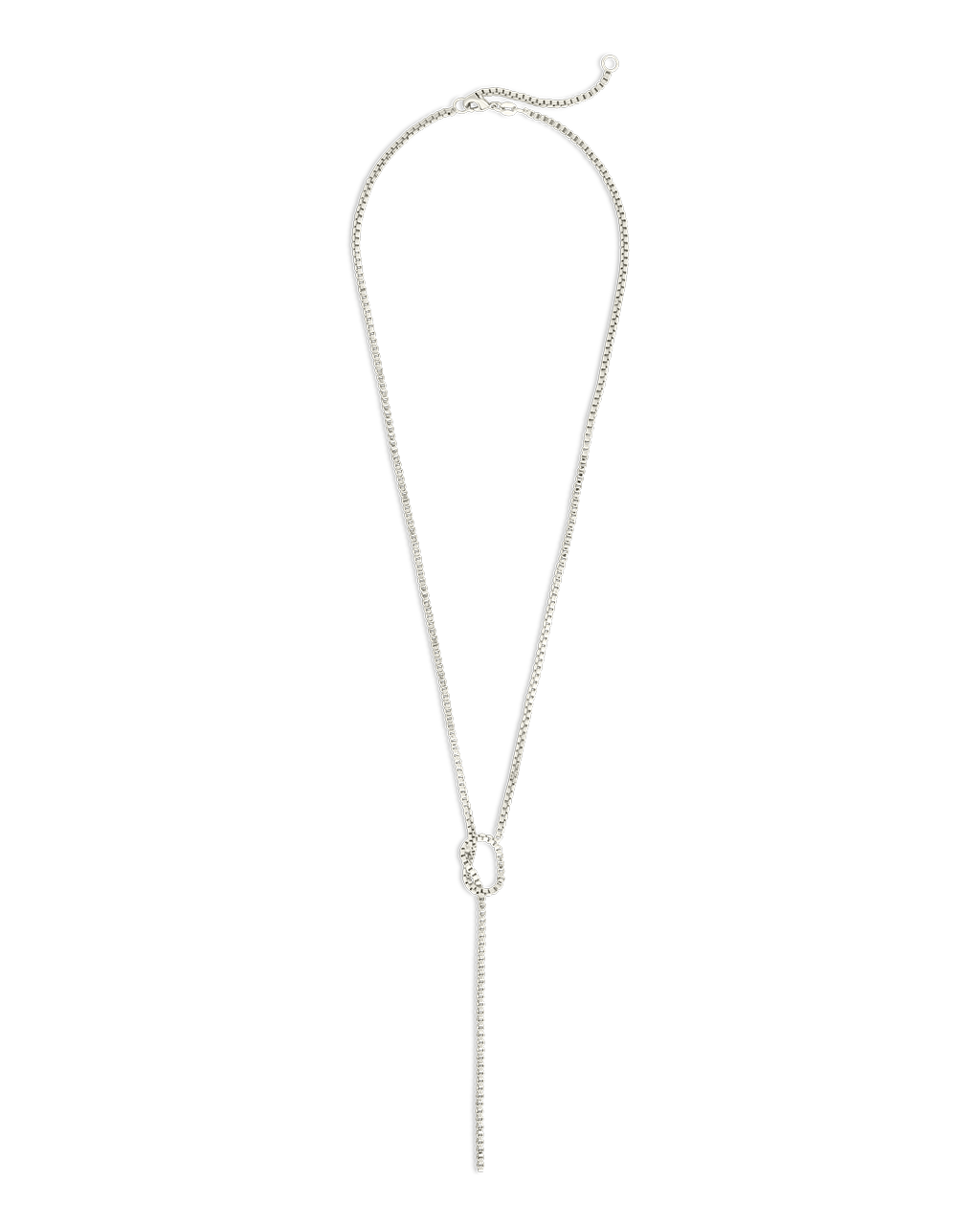 Aster Link Lariat Necklace