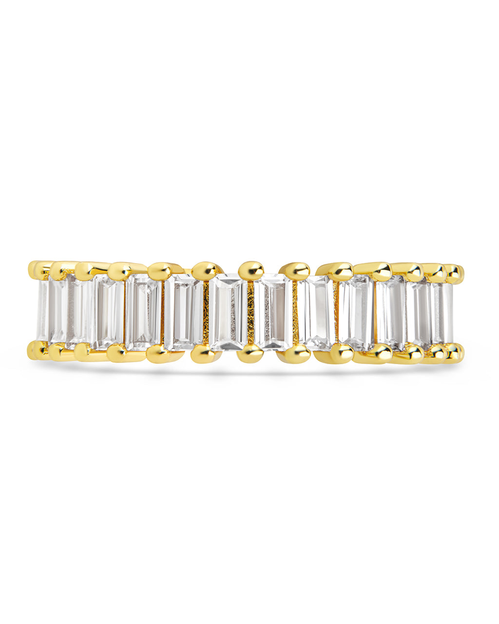 Caroline Rainbow CZ Eternity Band Ring