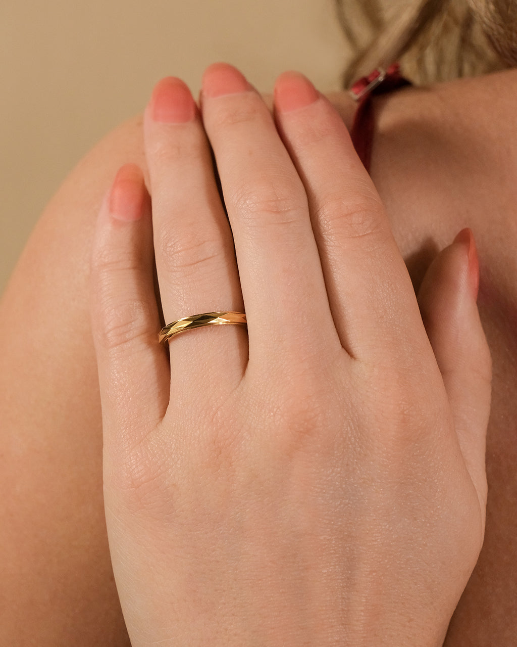 Textured Spinner Ring