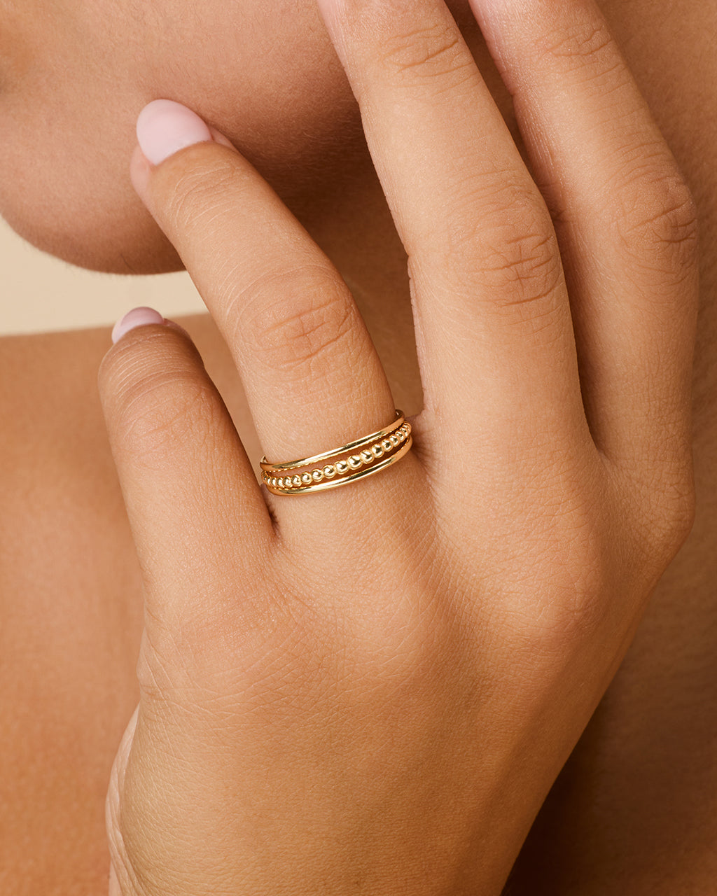 Sterling Silver Adele Stacking Ring
