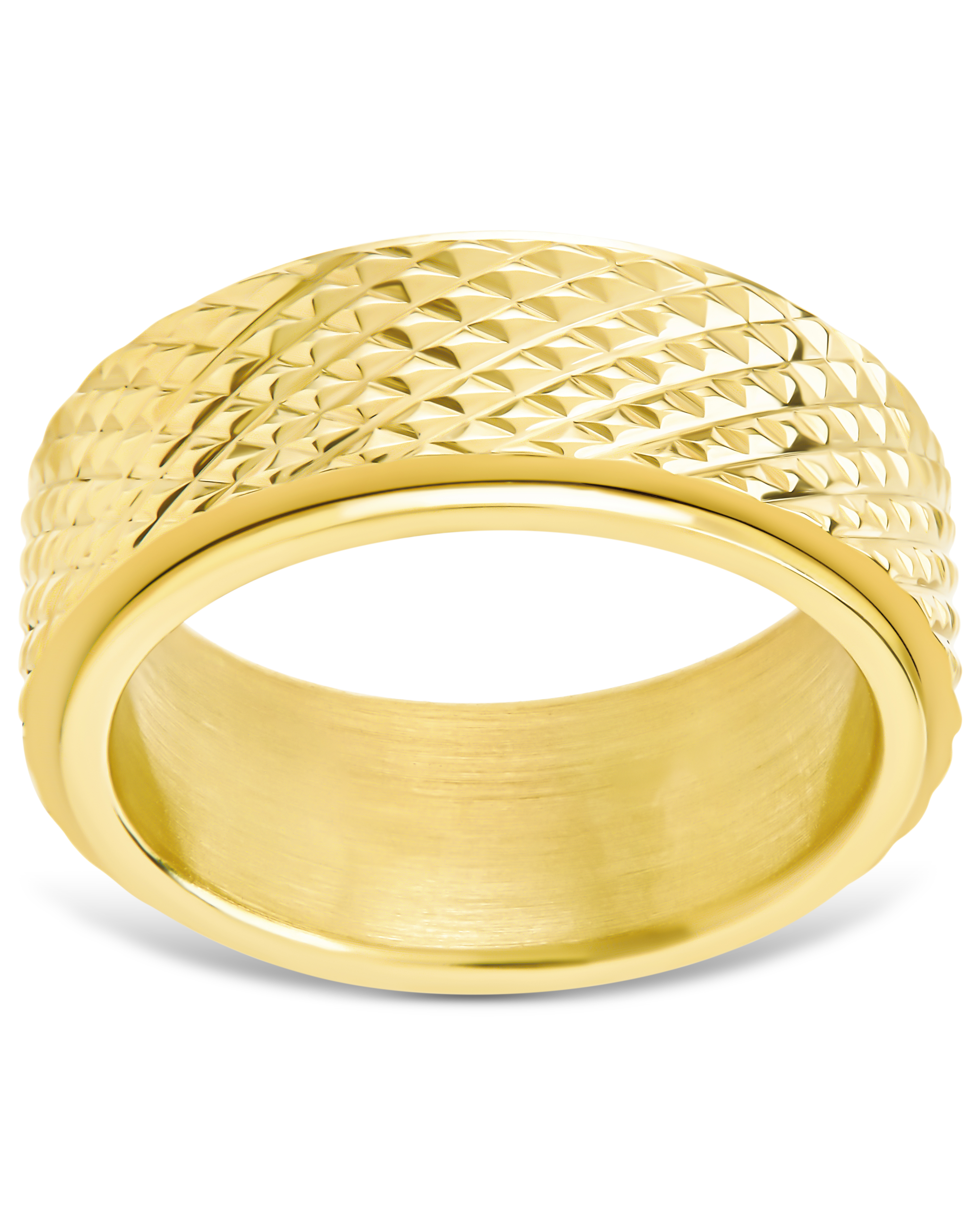 Textured Spinner Ring
