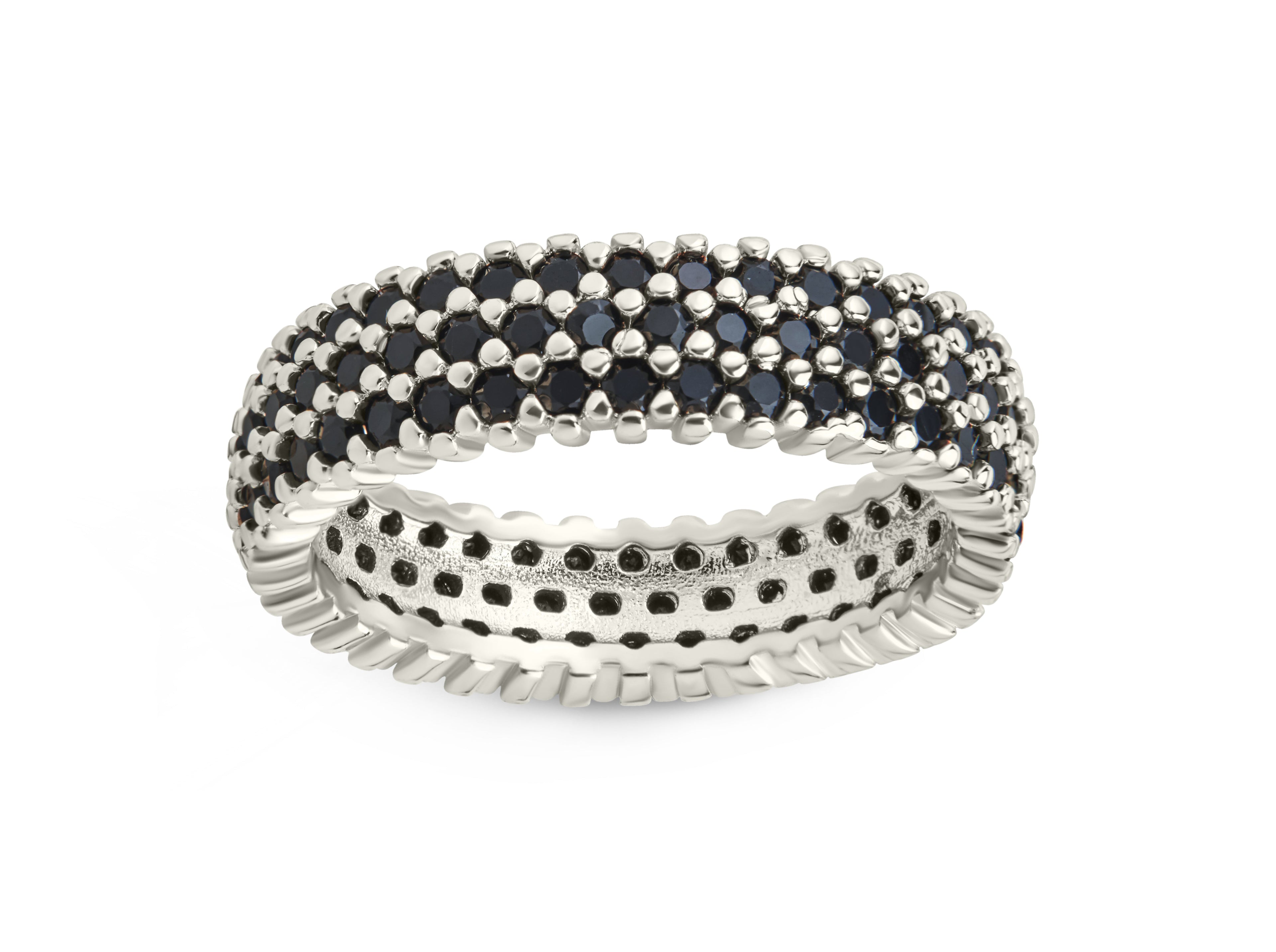 Jolene CZ Rainbow Eternity Ring