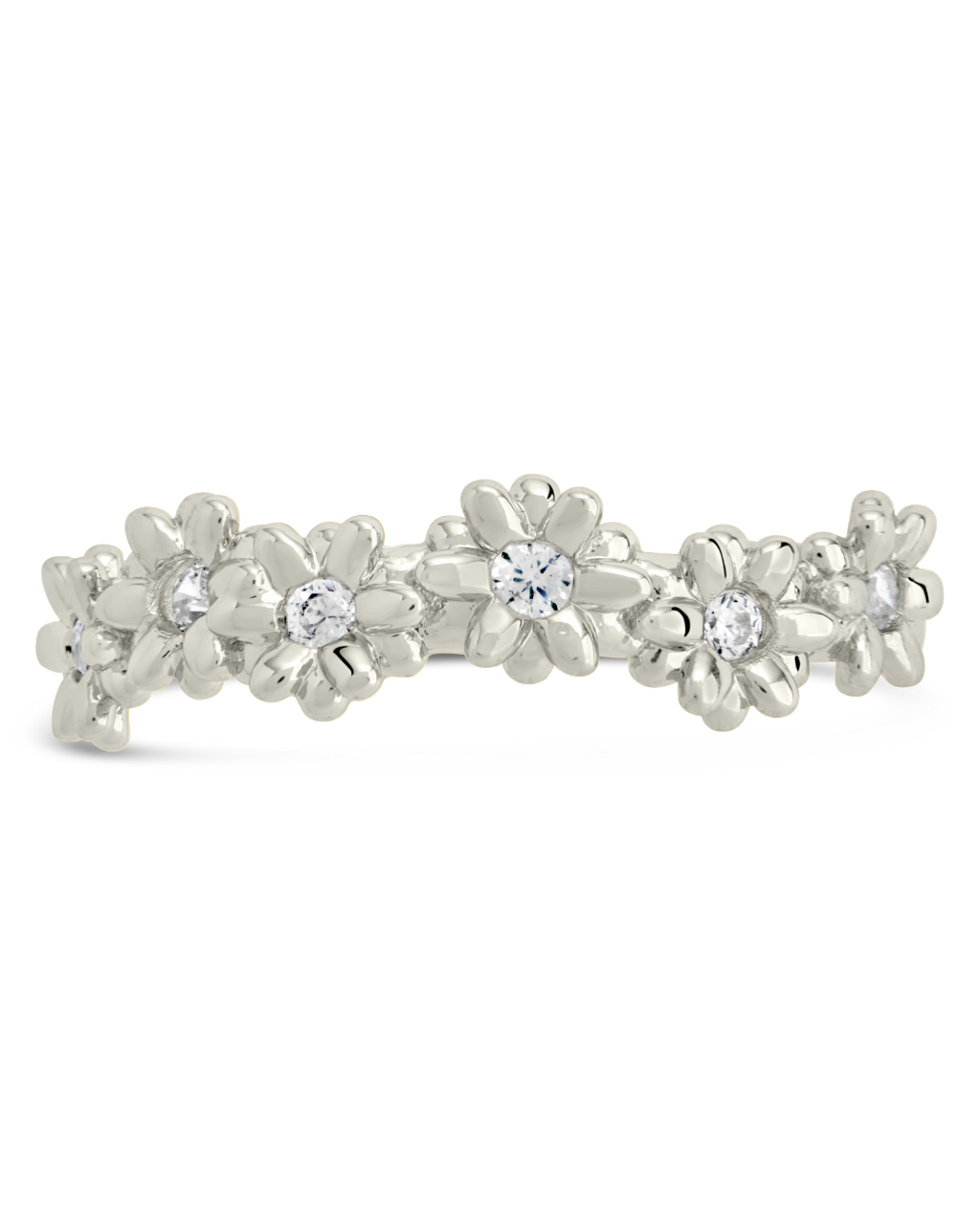 Flower CZ Irena Ring